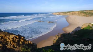 Beach of Monte Clérigo from the cliff