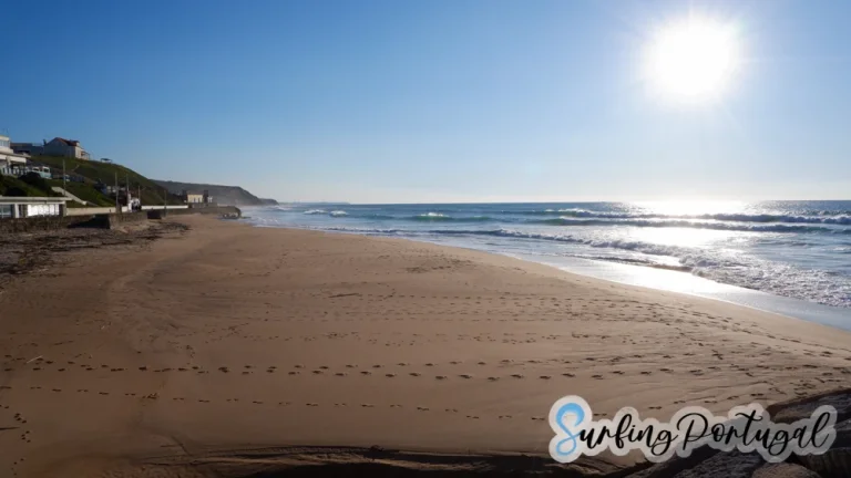 Panoramic view of the beach of Areia Branca
